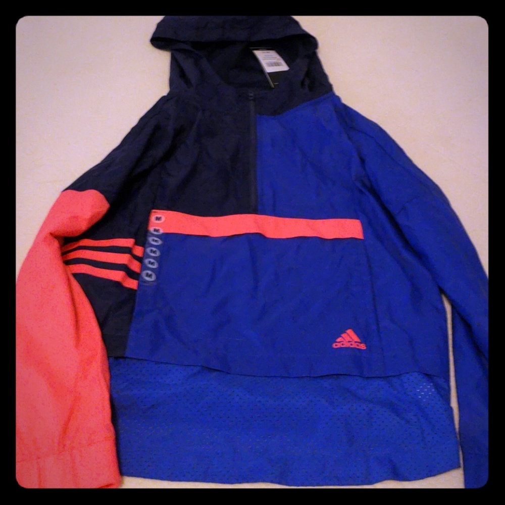 Navy Blue addias jacket